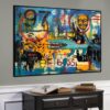 Buy Graffiti Style Paintings On Canvas Original Abstract Art Urban Style Wall Art Modern Wall Decor | GRAFFITI CROCODILE online shopping cheap