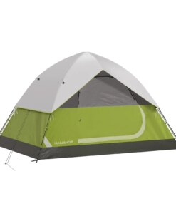 HAUSHOF 2/4 Person Dome Tent with Carry Bag Double Layer Portable Outdoor Camping Tents Shelter for Fishing Hunting Traveling