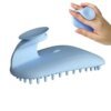 Buy Hair Scalp Massager | Silicone Soft Head Care Scrubber Portable Shampoo Brush | Hair Scalp Exfoliator Tool Non-irritating Head M online shopping cheap