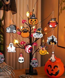 Halloween Party Pumpkin Blood Hand Hanging Pendants Horror Ghost Festival Party DIY Happy Halloween Day Decor