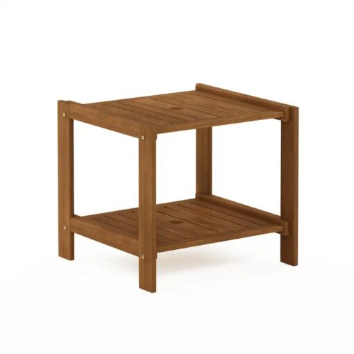 Buy Hardwood Outdoor Mississippi Side Table with Umbrella Hole online shopping cheap