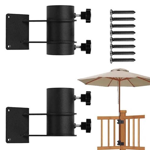 Buy Heavy Duty Patio Umbrella Holder Heavy-Duty Patio Umbrella Holder Adjustable Deck Umbrella Mount Used For Deck Railing Mount To online shopping cheap
