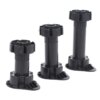 Buy Height Adjustable Cabinet Feet Kitchen Cabinet Furniture Sofa Feet Plastic Cabinet Legs Thick Adjustable Cabinet Feet online shopping cheap