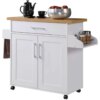 Buy Hodedah Kitchen Island with Spice Rack