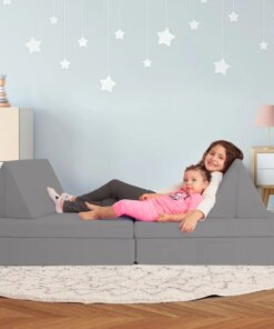 Imaginarium Kids and Toddler Play Couch, Dark Gray