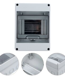 Indoor And Outdoor Distribution Box Electrical Box Waterproof Electronic Junction Case (5 Way)