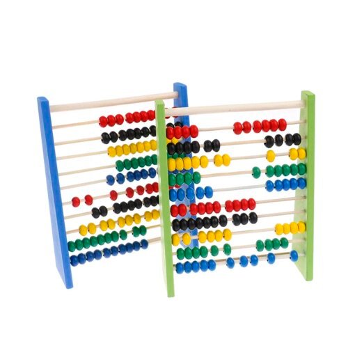 Buy Intelligence Development Wooden Abacus for Kids Mathematics for 3-6 Year Olds online shopping cheap