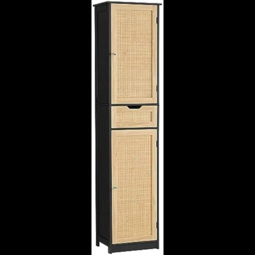 Buy Iwell Tall Bathroom Cabinet with Doors