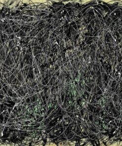 Jackson Pollock Style Abstract Black And White Prints Digital Download File Wall Art Ukraine Sellers Art Digital Printable Art Wall Decor | DIGITAL FILE #66