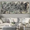Buy Jackson Pollock Style Paintings On Canvas Original Abstract Modern Fine Art Wall Art Handmade Art | GHOSTLY VISION online shopping cheap