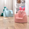Buy Kids Chair Children Sofa Baby chair leather Cute cartoon Lazy Sofas Casual Seat Baby Sofa Cute cartoon kids reading chairs pouf online shopping cheap
