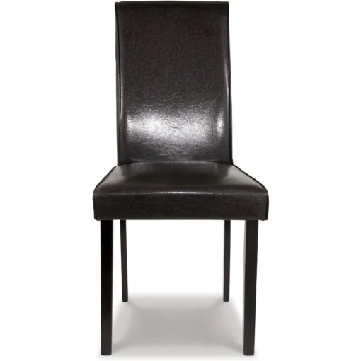 Buy Kimonte Modern 19" Faux Leather Upholstered Armless Dining Chair