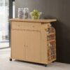 Buy Kitchen Cart with Spice Rack & Towel Rack furniture Living Room Cabinets online shopping cheap