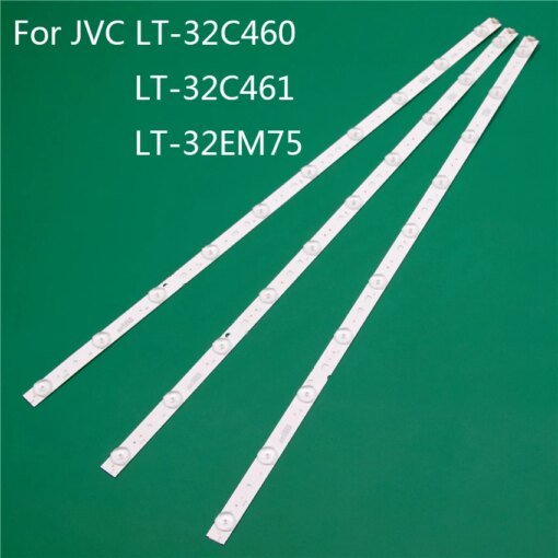 Buy LED TV Illumination For JVC LT-32C460 LT-32C461 LT-32EM75 32" LED Bar Backlight Strip Line Ruler V320BJ6-Q01 LC320DXY LSC320AN02 online shopping cheap
