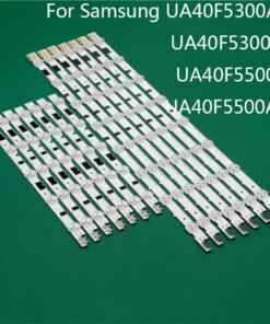 LED TV Illumination For Samsung UA40F5300AM UA40F5300AR UA40F5500AJ UA40F5500AM LED Bar Backlight Strip Line Ruler D2GE-400SCAB