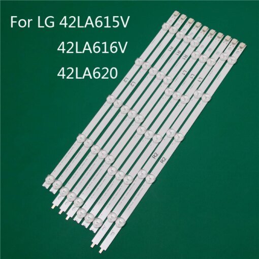 Buy LED TV Illumination Part For LG 42LA615V 42LA616V 42LA620 LED Bars Backlight Strips Line Ruler 42" ROW2.1 Rev 0.01 L1 R1 R2 L2 online shopping cheap
