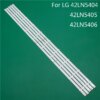 LED TV Illumination Part For LG 42LN5404 42LN5405 42LN5406 LED Bars Backlight Strips Line Ruler 42″ ROW2.1 Rev 0.01 L1 R1 R2 L2