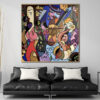 Buy Large Abstract Colorful Figurative Paintings On Canvas Original Luxury Painting Picasso Style Art Textured Oil Acrylic Painting Wall Decor | ORDINARY LIFE online shopping cheap