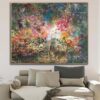 Buy Large Abstract Colorful Paintings On Canvas Multicolor Expressionist Style Art Modern Hand Painted Oil Wall Art | OMENS online shopping cheap
