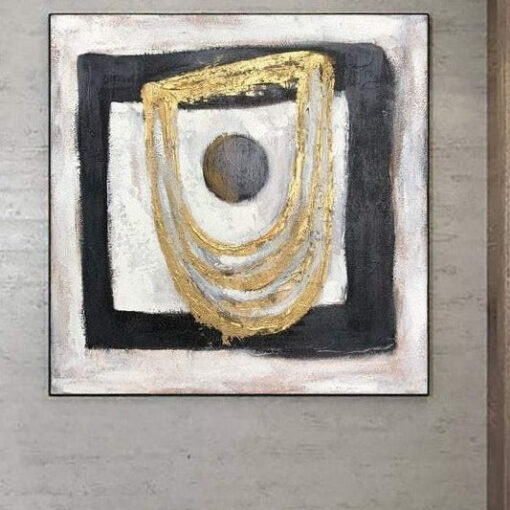 Buy Large Abstract Oil Painting Oversize Wall Art Black And White Abstract Paintings On Canvas | FRIVOLOUS online shopping cheap