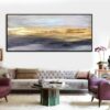 Buy Large Abstract Painting On Canvas Gold Leaf Wall Art Framed Painting Colorful Art Modern Wall Decor | THE BIRTH OF A DAY online shopping cheap