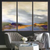 Buy Large Abstract Painting On Canvas Landscape Painting Gray Painting Light Blue Painting | OTHER SHORE online shopping cheap