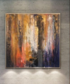 Large Abstract Painting Original Colorful Painting Modern Painting Acrylic Paintings On Canvas | AUTUMN FOREST