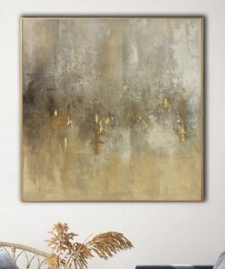 Large Abstract Painting on Canvas Beige Modern Paintings Gold Abstract Wall Art Painting Oversize Wall Art Abstract For Living Room |  APPEASEMENT