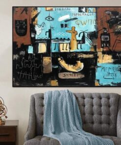 Large Abstract Paintings On Canvas Modern Urban Fine Art Street Graffiti Wall Art | CONCERT