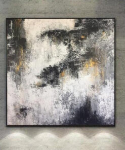 Large Black And White Abstract Art Original Abstract Paintings On Canvas Extra Large Wall Artwork | ADVANCEMENT