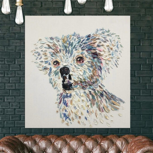 Buy Large Contemporary Art Koala Bear Painting On Canvas Acrylic Abstract Wall Art | KOALA BEAR online shopping cheap