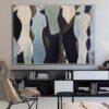 Buy Large Human Painting Gold Leaf Artwork Extremely Unique Abstract Painting Large Contemporary Oil Painting Original Modern Painting | SOUL REFLECTION online shopping cheap