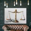 Buy Large Libra Painting Libra Astrology Zodiac Sign For Lawyers Office Decor | EQUILIBRIUM online shopping cheap
