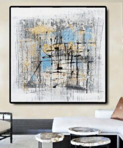 Large Oil Painting Abstract Acrylic Painting On Canvas Modern Painting Original Wall Oil Painting Contemporary Art | COMPLEX