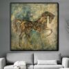 Buy Large Original Abstract Horse Paintings On Canvas Modern Abstract Fine Art Acrylic Contemporary Wall Art | ABSTRACT HORSE online shopping cheap