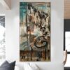 Large Original Abstract Paintings On Canvas Modern Colorful Painting Urban Art Textured Painting Creative Art for Living Room Wall Decor | URBAN GRAFFITI Large Original Abstract Paintings On Canvas Modern Colorful Painting Urban Art Textured Painting Creative Art for Living Room Wall Decor | URBAN GRAFFITI