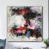 Buy Large Original Abstract Red Painting On Canvas Oil Fine Art Modern Acrylic Wall Art Contemporary Wall Decor | BROKEN FLOWER CROWN online shopping cheap