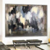 Buy Large Original Painting On Canvas Earth Tones Wall Art Abstract Dark Art Modern Wall Decor | RAINY SUNDAY online shopping cheap