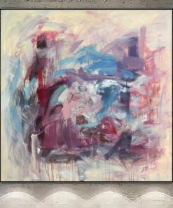 Large Painting On Canvas Fine Art Oversize Acrylic Painting Colorful Oil Painting Abstract Wall Decor | ETUDE OF SPRING