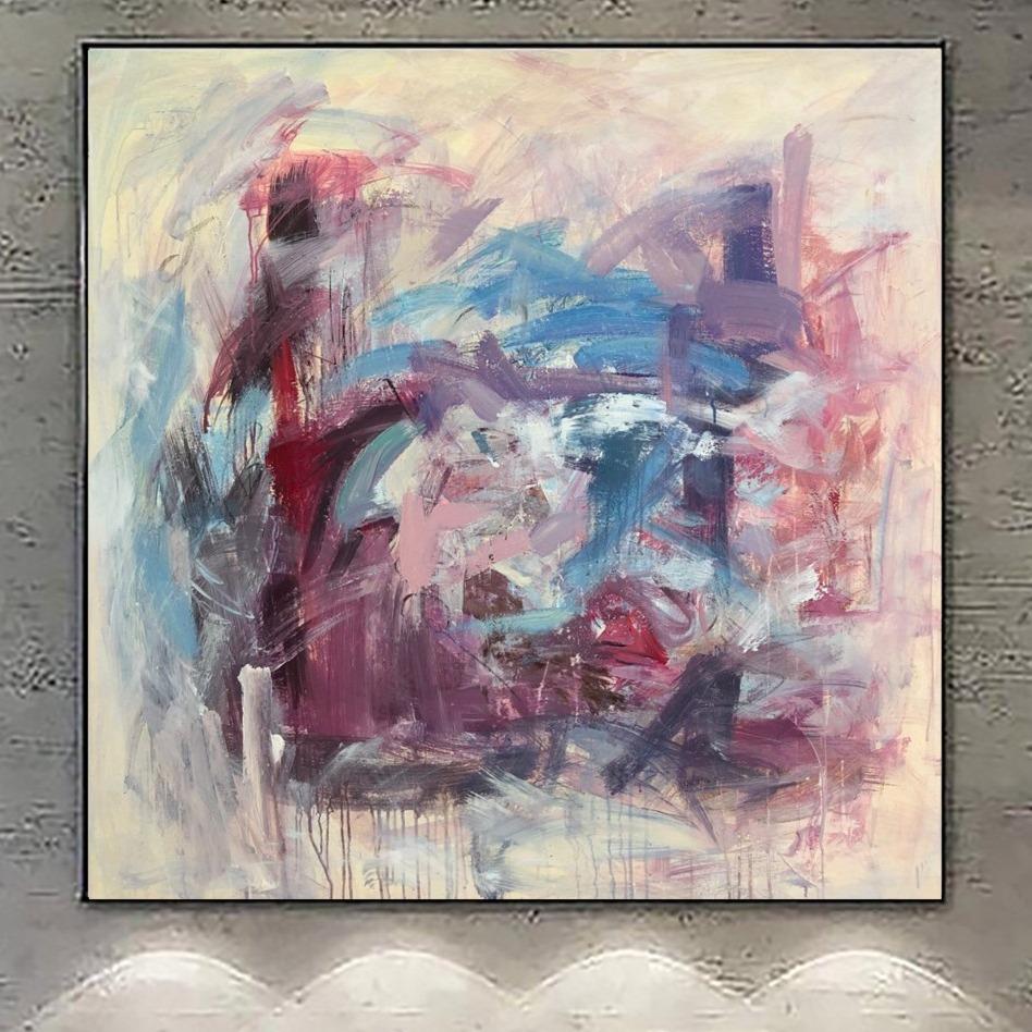 Buy Large Painting On Canvas Fine Art Oversize Acrylic Painting Colorful Oil Painting Abstract Wall Decor | ETUDE OF SPRING online shopping cheap