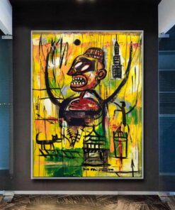 Large Painting On Canvas Graffiti Style Oversize Abstract Oil Painting Acrylic Painting On Canvas Modern Handmade Home Decor Wall Art | AFFRIGHT
