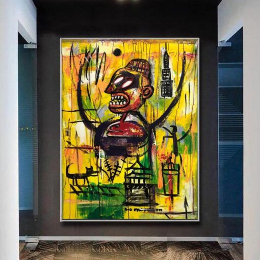 Buy Large Painting On Canvas Graffiti Style Oversize Abstract Oil Painting Acrylic Painting On Canvas Modern Handmade Home Decor Wall Art | AFFRIGHT online shopping cheap
