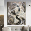 Buy Large Painting On Canvas Oversize Black And White Abstract Painting Abstract Wall Painting Modern Abstract Painting Decor | DESERT BLIZZARD online shopping cheap
