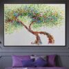 Buy Large Tree Abstract Painting Abstract Oil Tree Artwork Modern Tree Paintings On Canvas Contemporary Tree Oil Painting | ATTRACTION online shopping cheap