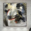 Buy Large Wall Art on Canvas: Abstract Oil Painting in beige