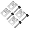 Buy Leveler Heavy Duty Table Legs Shaped Furniture Levelers Workbench Leveling Feet Metal for online shopping cheap