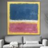 Buy Mark Rothko Abstract Paintings On Canvas In Yellow