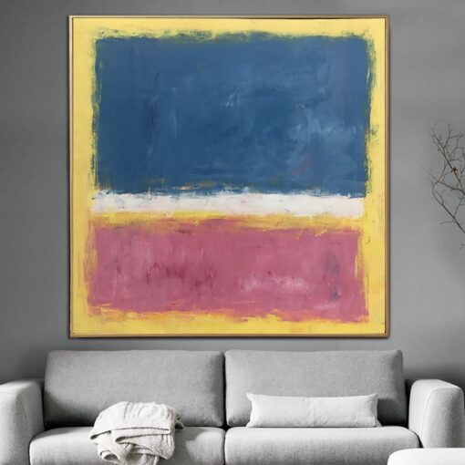 Buy Mark Rothko Abstract Paintings On Canvas In Yellow