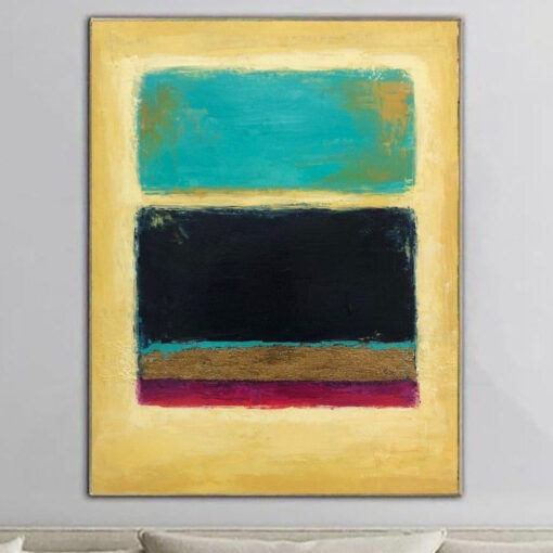 Buy Mark Rothko Painting Original Colorful Abstract Canvas Art Modern Paintings On Canvas Acrylic Rothko Style Fine Art | MYSTERIOUS LINES online shopping cheap