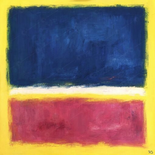 Buy Mark Rothko Style Printable Wall Art Blue